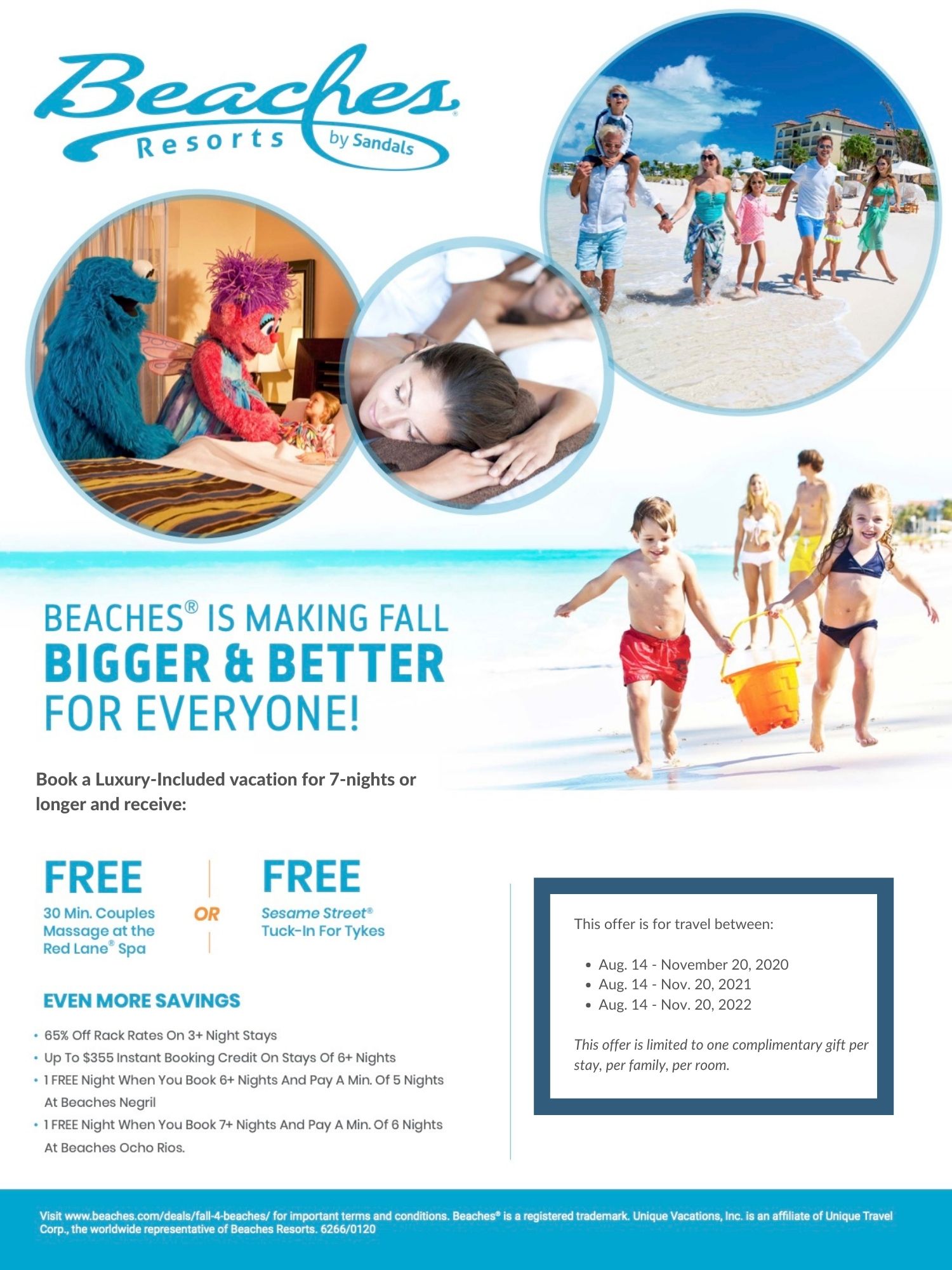 Sandals family vacation packages deals